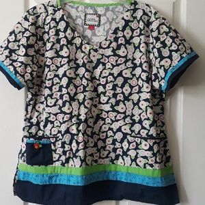 Mary Engelbrett Scrub Top